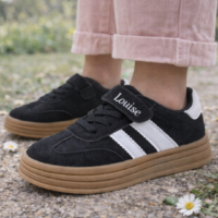 Basket Samba noir Fille